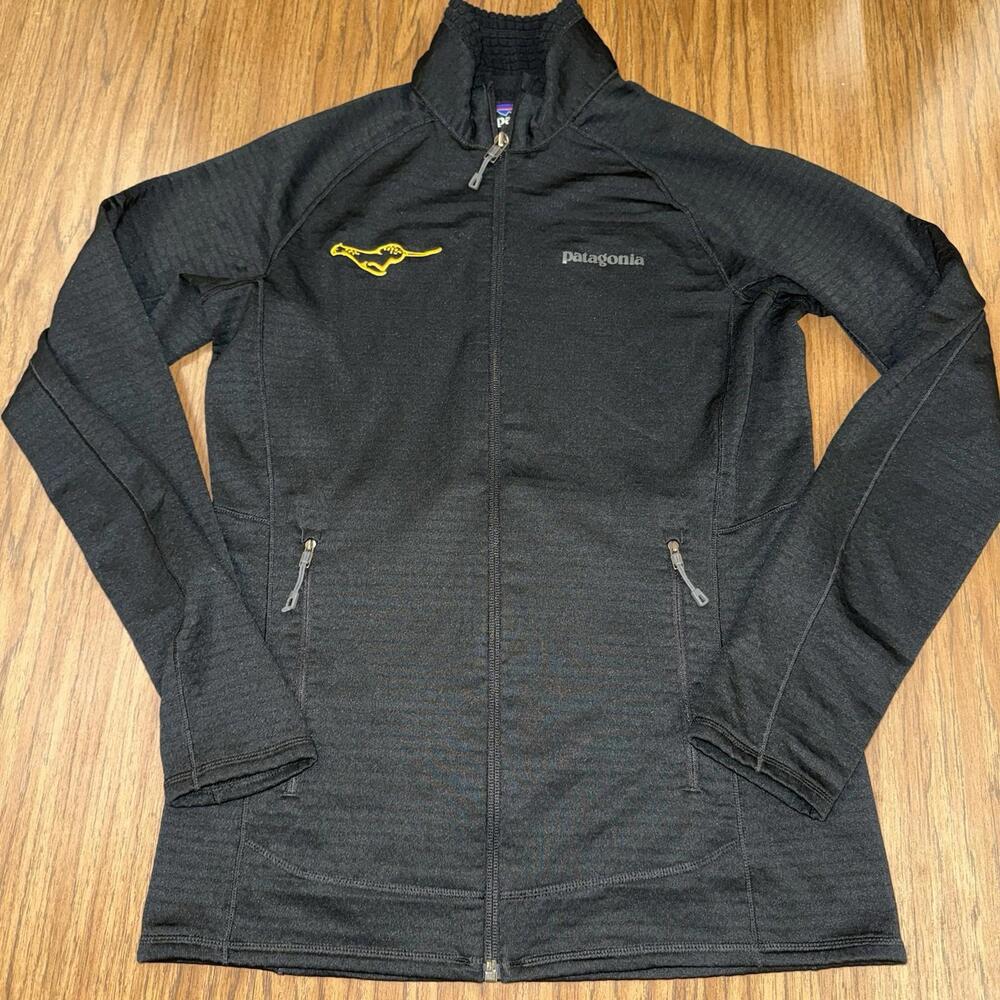 Patagonia R2 Techface High Loft Fleece Full Zip Jacket Coat Womens Size SM Black